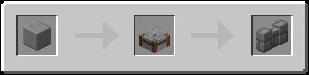 Stone Bricks Wall Stonecutter Recipe