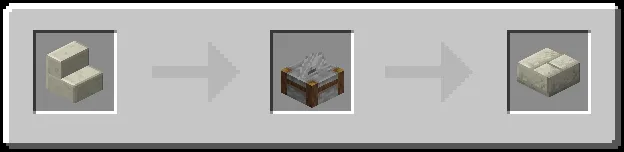 Limestone Bricks Slab Recipe (Variant 6)