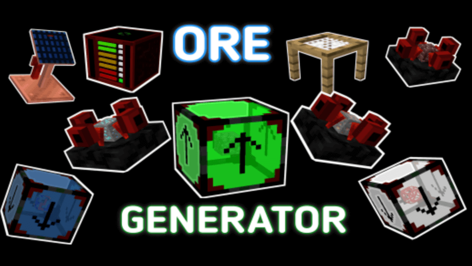 Thumbnail: ORE GENERATOR AND TOOLS ADDON V0.1