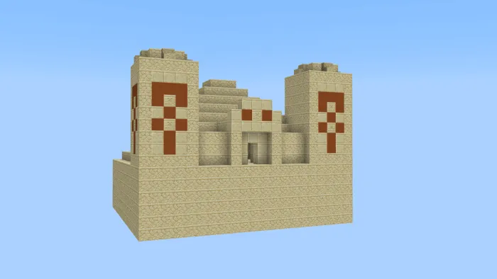 Skyblock: Desert Temple Structure