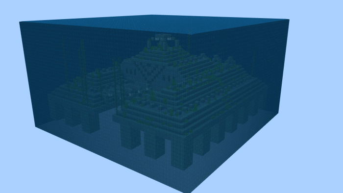 Skyblock: Ocean Monument Structure