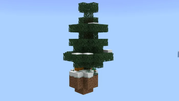 Skyblock: Snowy Taiga Biome