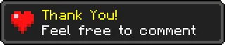 Thank You! Feel free to comment