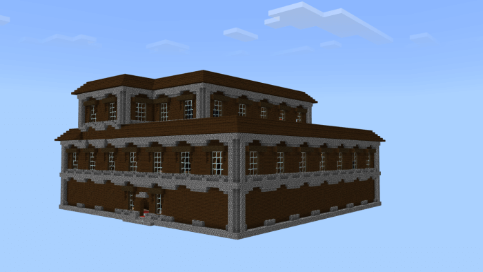 Skyblock: Woodland Mansion Structure