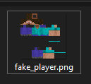 Fake Player Texture
