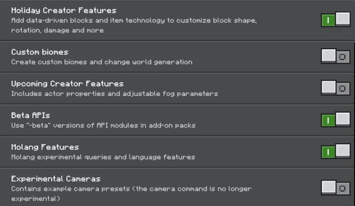 Required Experiments for the TF2 Stuff Addon
