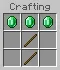 Reinforce Emerald Pickaxe Recipe