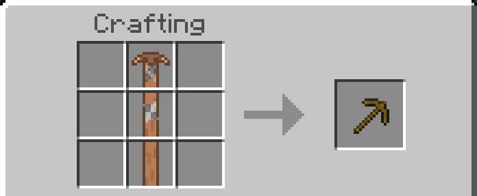 Pickaxe Recipe