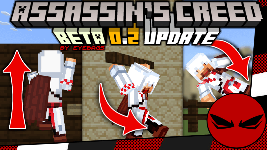 Thumbnail: Assassin's Creed Addon by Eyebags (MULTIPLAYER PARKOUR UPDATE + BAR SWING MOVE) (Beta 0.2.1)