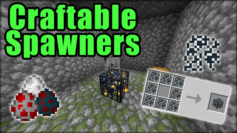 Thumbnail: Craftable Spawners