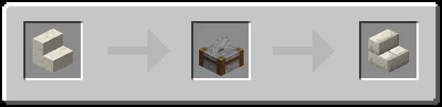 Marble Bricks Stairs Recipe (Variant 5)