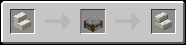 Marble Bricks Stairs Recipe (Variant 6)