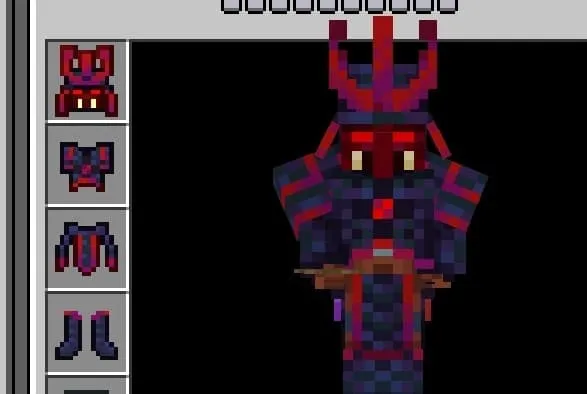 Cursed Oni Armor Set