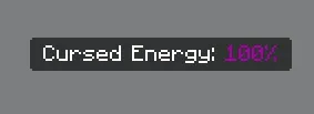 Cursed Energy Bar