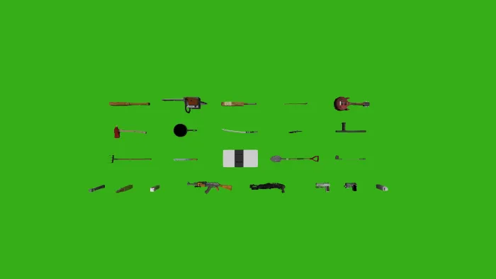 List of Items in the Left 4 Dead Addon