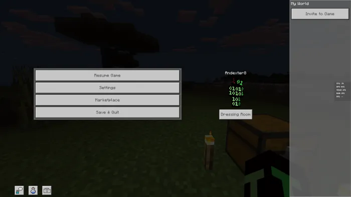 "Completely Remove the Player List" subpack without a list scoreboard