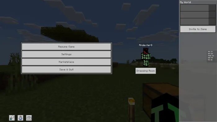 "Hide Only Some Info - Style 2" subpack without a list scoreboard
