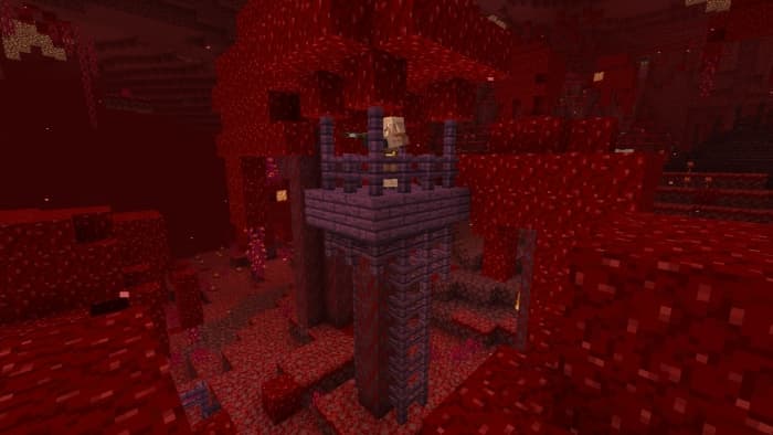 Wooden Crimson Watchtower