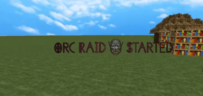 Orc Raid Started: Screenshot