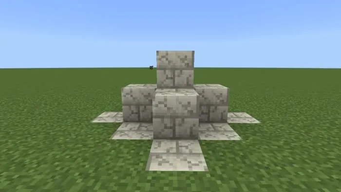 Cracked Limestone Bricks