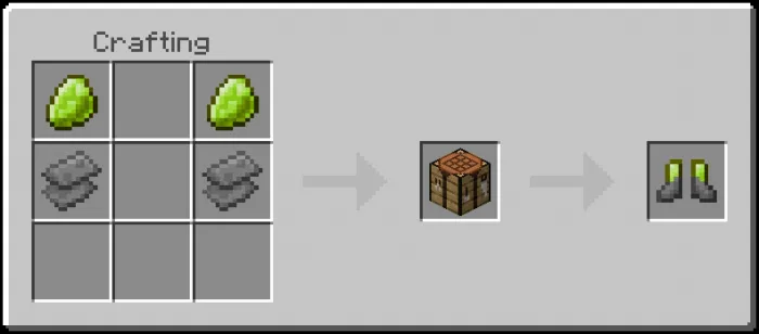 Olivine Boots Recipe
