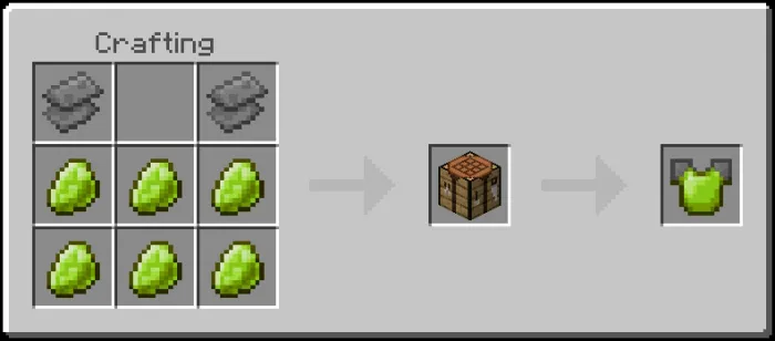 Olivine Chestplate Recipe