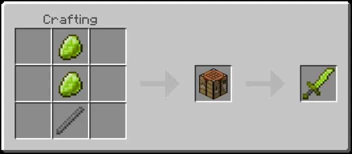 Olivine Sword Recipe
