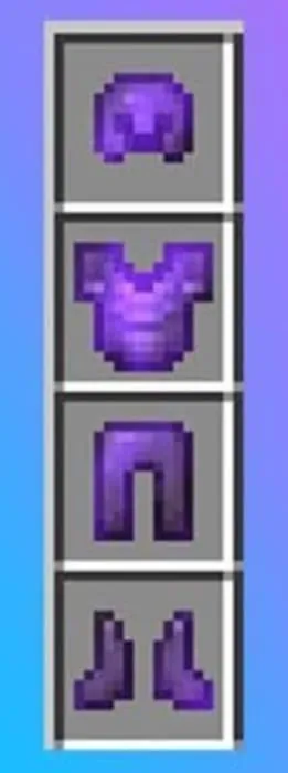 Full Set of Enchanted Netherite Armor
