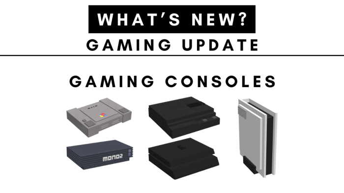 WHAT'S NEW? GAMING UPDATE: GAMING CONSOLES