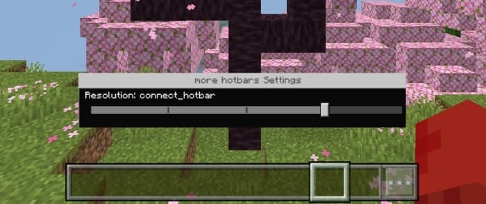 Connect Hotbar: Screenshot
