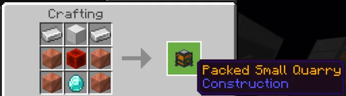 Packed Small Quarry Recipe