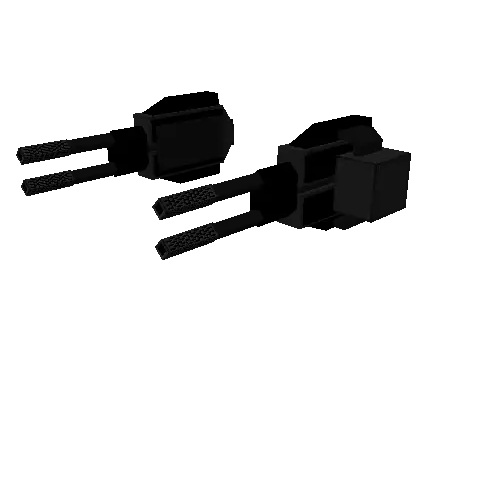 Double Cannon Weapon