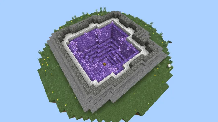 Amethyst Geode Island: Screenshot