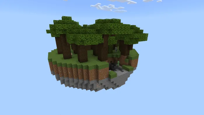 Dark Oak Forest Island: Screenshot