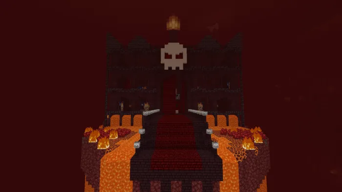 Nether Fortress Island: Screenshot 2
