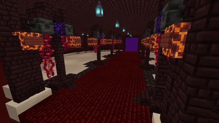 Nether Hub Island: Screenshot