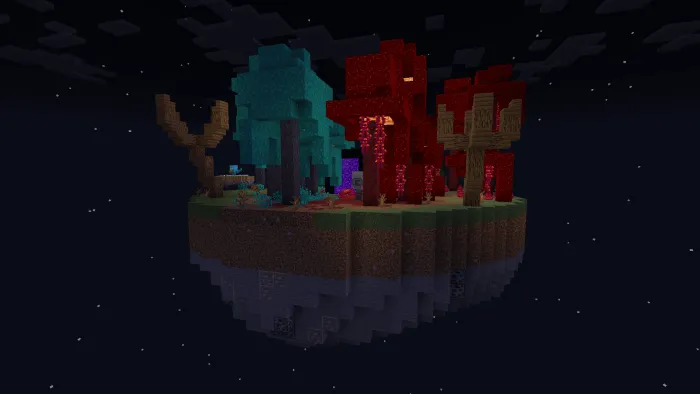 Nether Portal Island: Screenshot