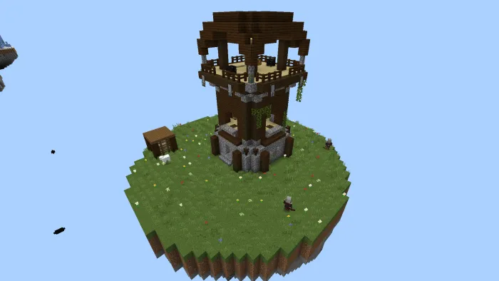 Pillager Outpost Island: Screenshot