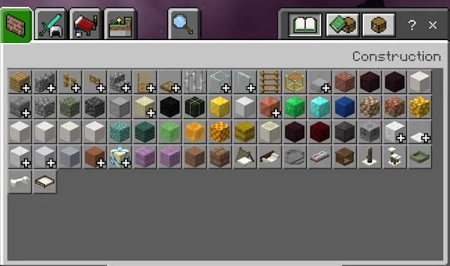 The FAYE Pet Furniture Items in the Inventory