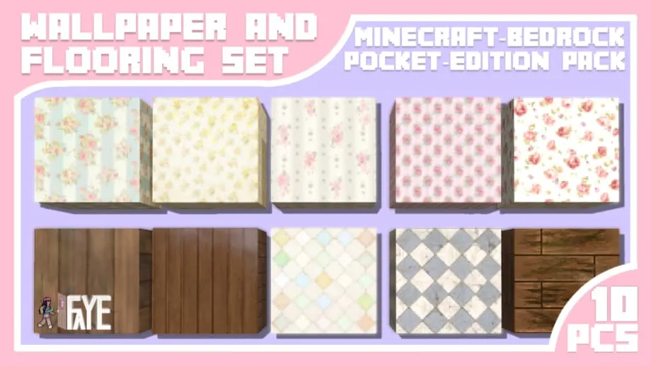 Thumbnail: The FAYE Wallpaper & Flooring Set!