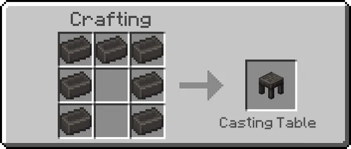 Casting Table Recipe