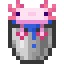 Animated Bucket of Axolotl Texture