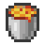 Animated Lava Bucket Texture