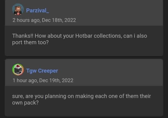 Tgw Creeper's Permission for Parzival