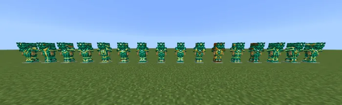 Trimmed Neptunium Armor Variants