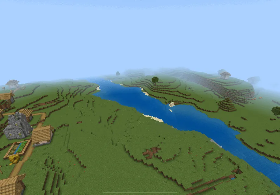 Thumbnail: Double Village Seed (Minecraft 1.20+)