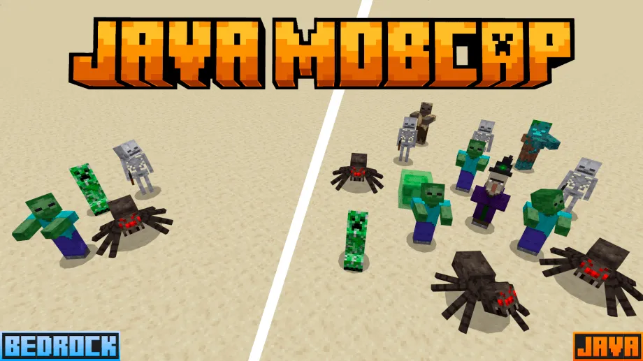 Thumbnail: Java MobCap for Bedrock