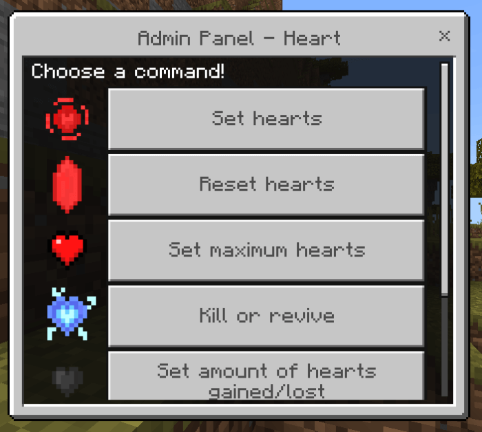 Admin Panel - Heart: Screenshot 1
