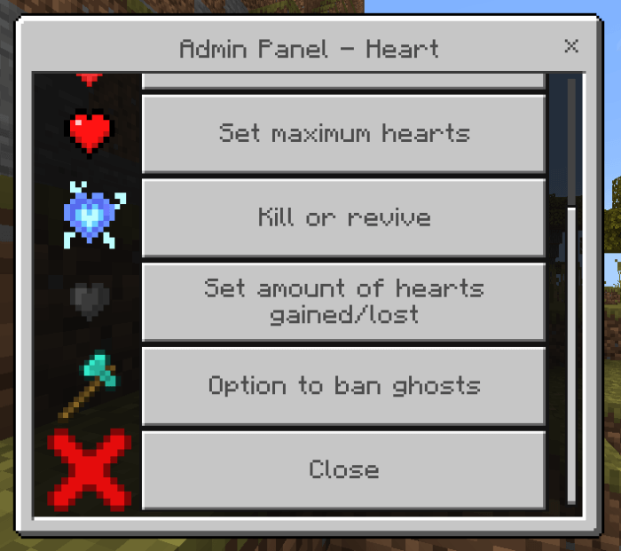 Admin Panel - Heart: Screenshot 2