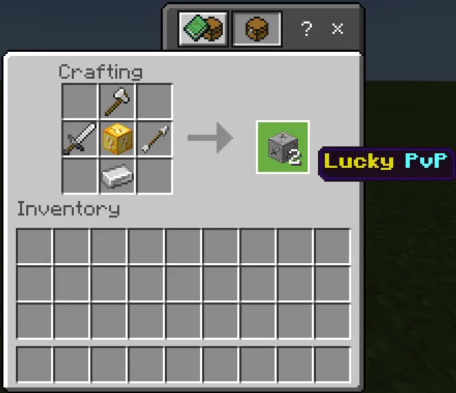 Lucky PvP Recipe